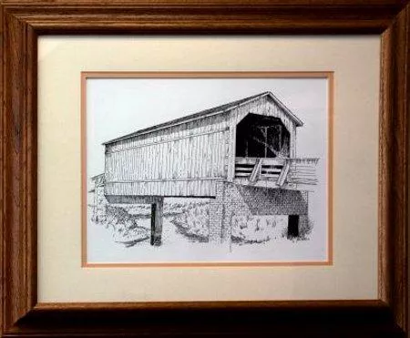 Glenarm Covered Bridge by Joe Rollins