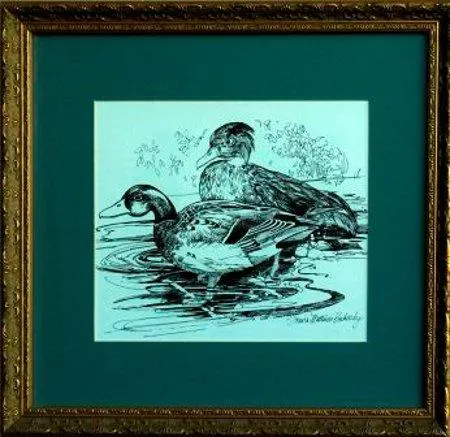 Mallards by Louisa Boshardy